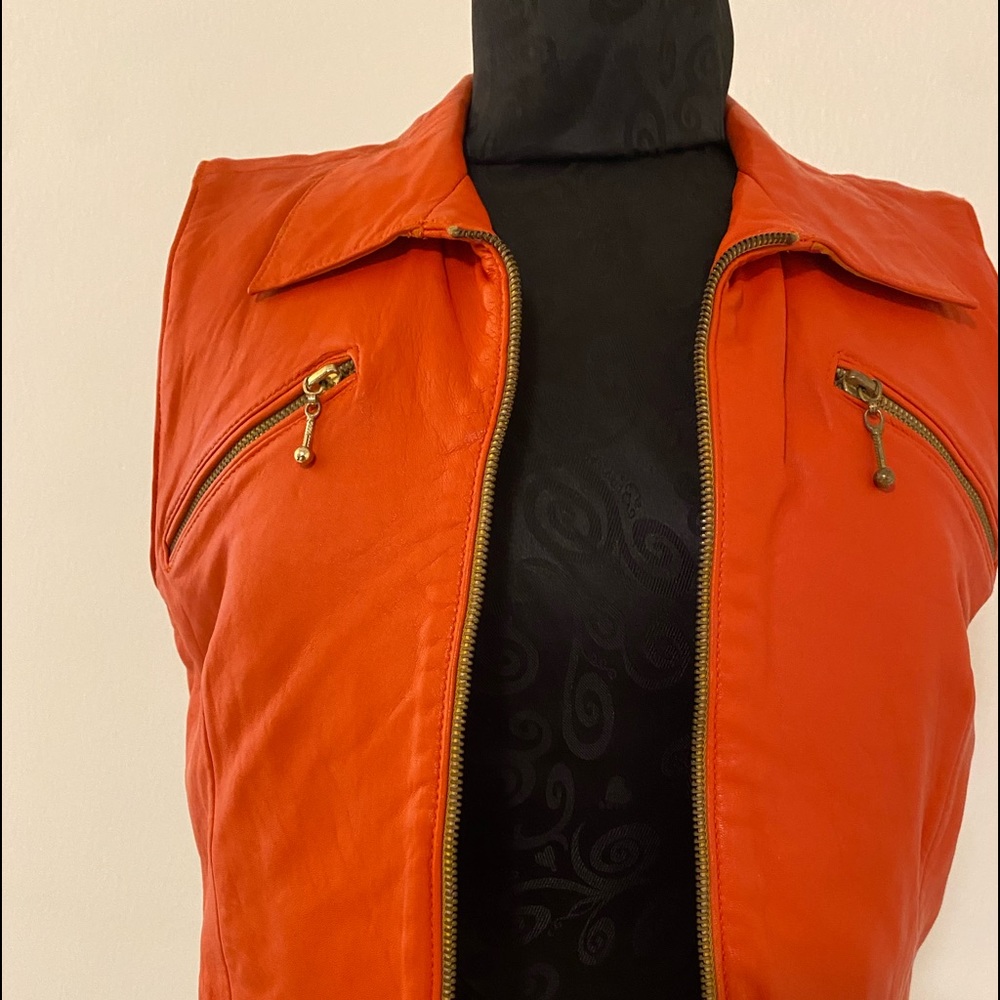 Isabel Marant   genuine leather short jacket